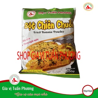 1 Thùng bột chiên chuối tuấn phương 400g thùng 20 gói (8kg)