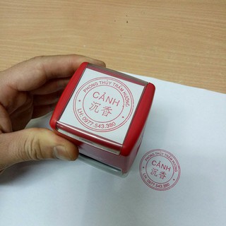 Khắc dấu VUÔNG-In Bạch Dương
