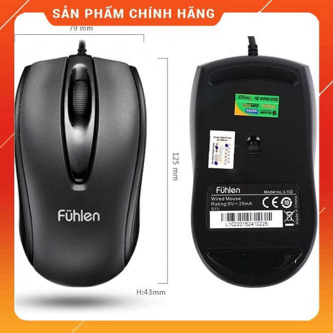 Chuột Fuhlen L102 - Hàng chính hãng Ninja bảo hành 2 năm