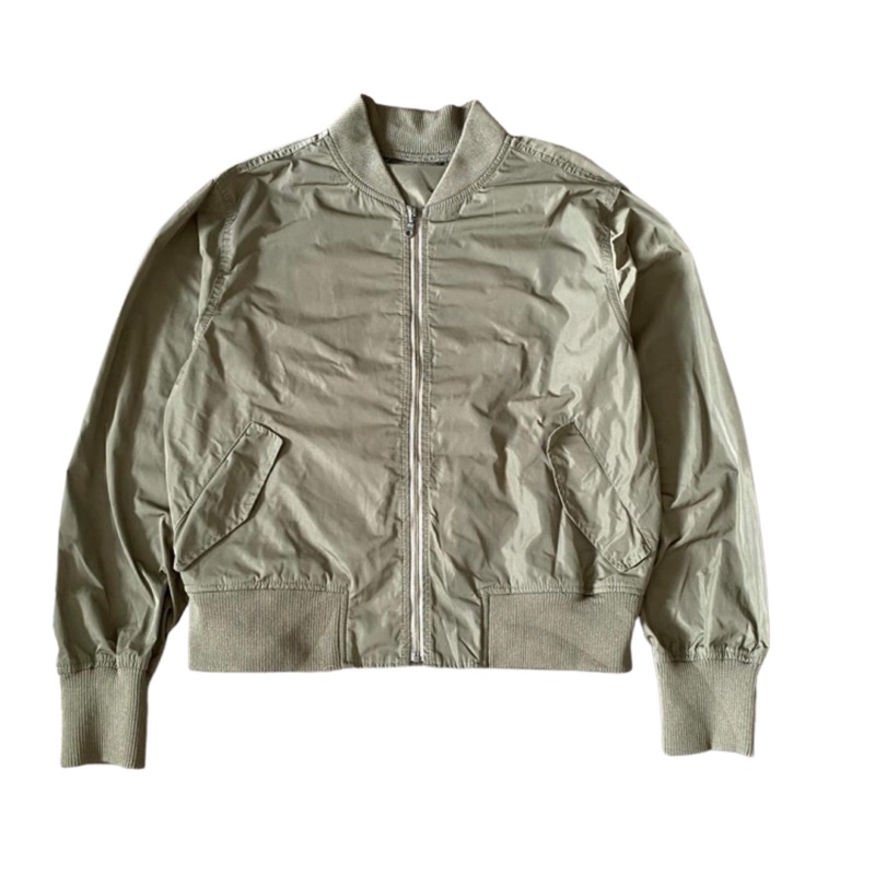 Áo Bomber Ma-1 crop 2hand