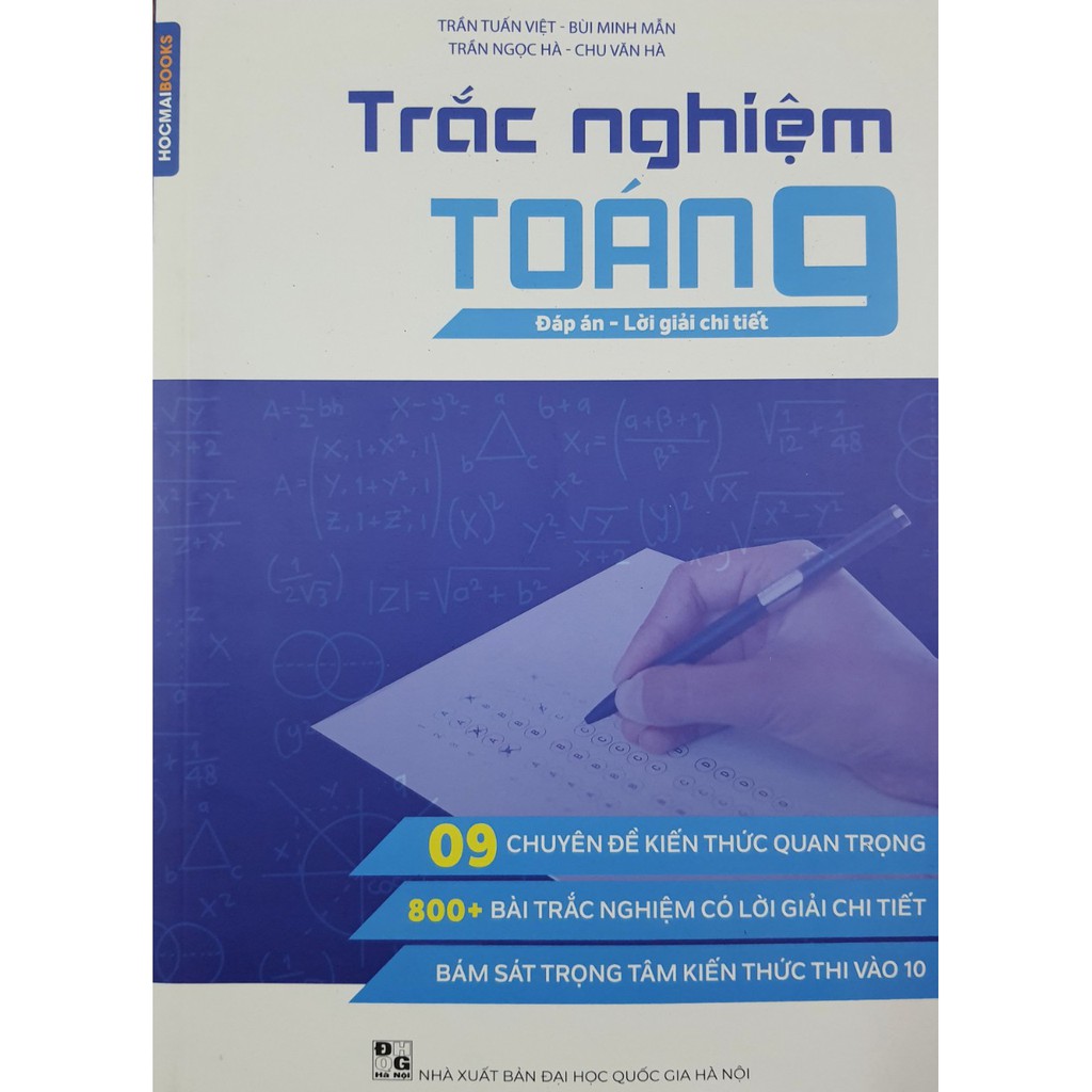 Sách - Trắc nghiệm Toán 9: Đáp án - Lời giải chi tiết