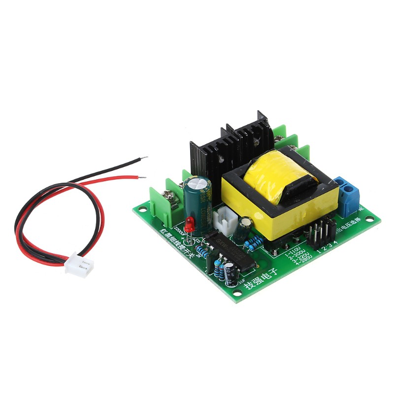 Thiết bị chuyển đổi DC-AC 12V sang 110v 200V 220v 280V 150W tiện dụng