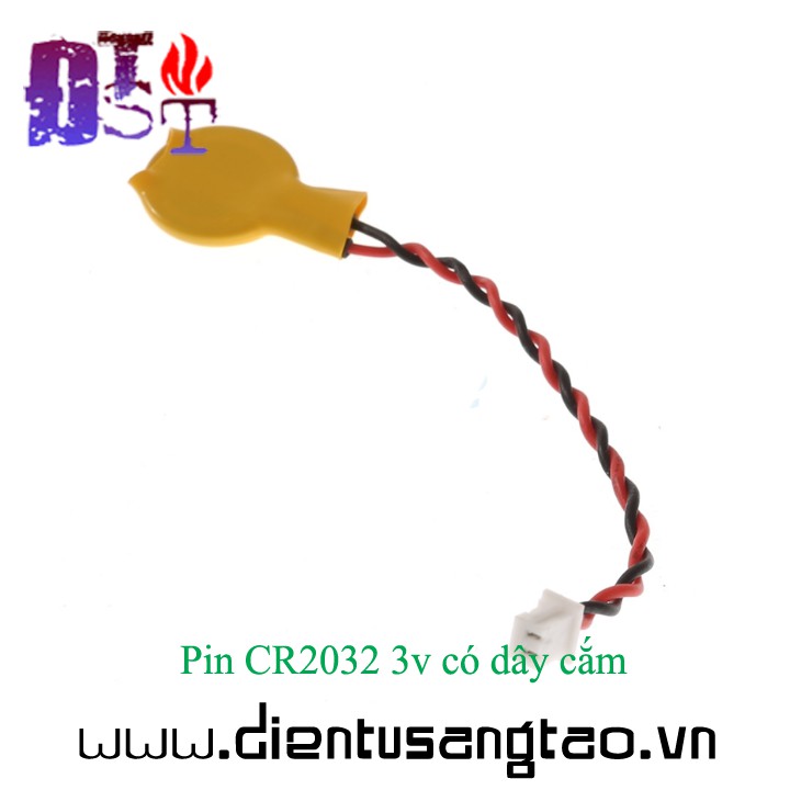 ✅ [RẺ NHẤT VIỆT NAM] ⚡ Pin CR2032 3v có dây cắm