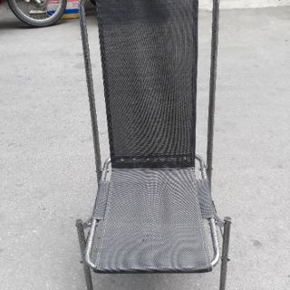 Ghế xếp cafe lưng cao 85cm