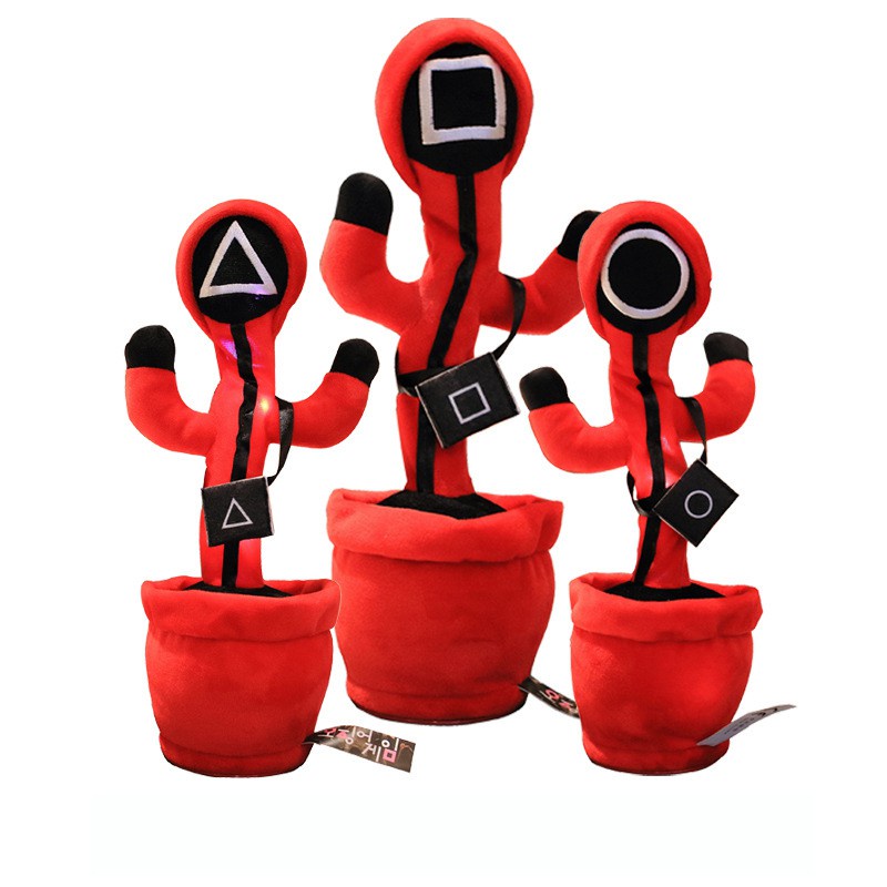 Cây nhảy múa phiên bản Squid Game, Cây nhại lại tiếng Có 120 bài hát tiếng anh. có ghi âm nhạy tiếng