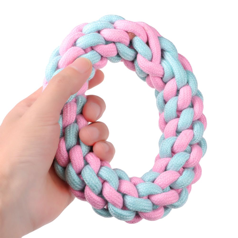 Đồ chơi nhai gặm bằng dây thừng cotton chống cắn tùy chọn kiểu dáng dành cho thú cưng