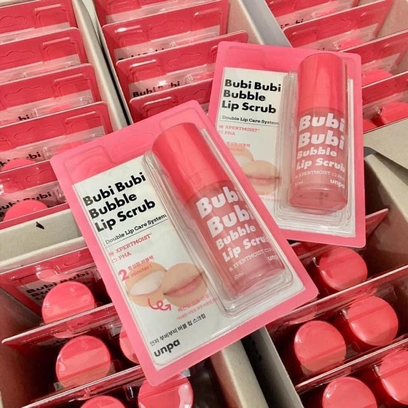 Gel tẩy tế bào chết môi Bubi Bubi Lip