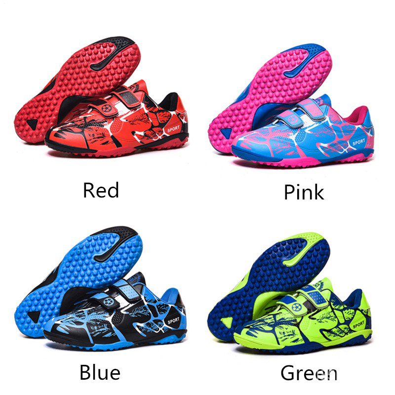 Giày đá bóng sân cỏ nhân tạo Predator chất lượng cao kích thước （Size28-38） Kid's Soccer Shoes TF Futsal Sneakers Y0Dx