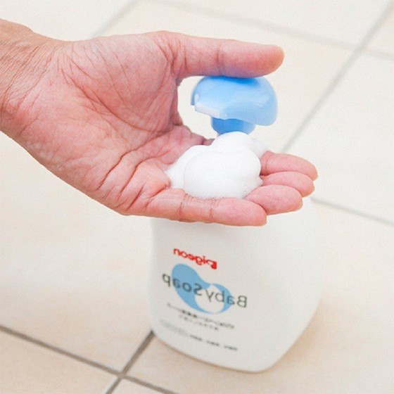 Sữa tắm gội cho bé Pigeon Baby Soap