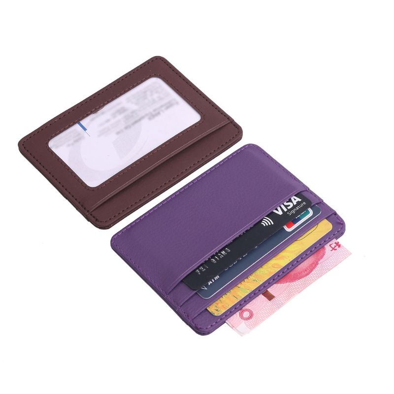 Ví da mỏng đựng tiền/thẻ ID dành cho nam