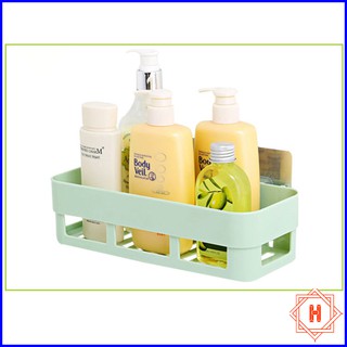 KỆ ĐỰNG ĐỒ NHÀ TẮM DÁN TƯỜNG TIỆN DỤNG { H }