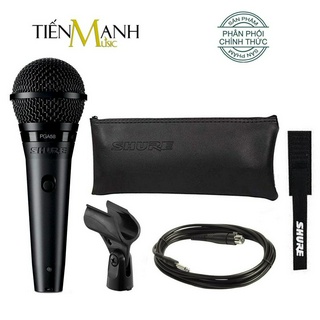 Mic shure pga58-qtr có dây cầm tay vocal microphone karaoke pga58qtr micro pga58
