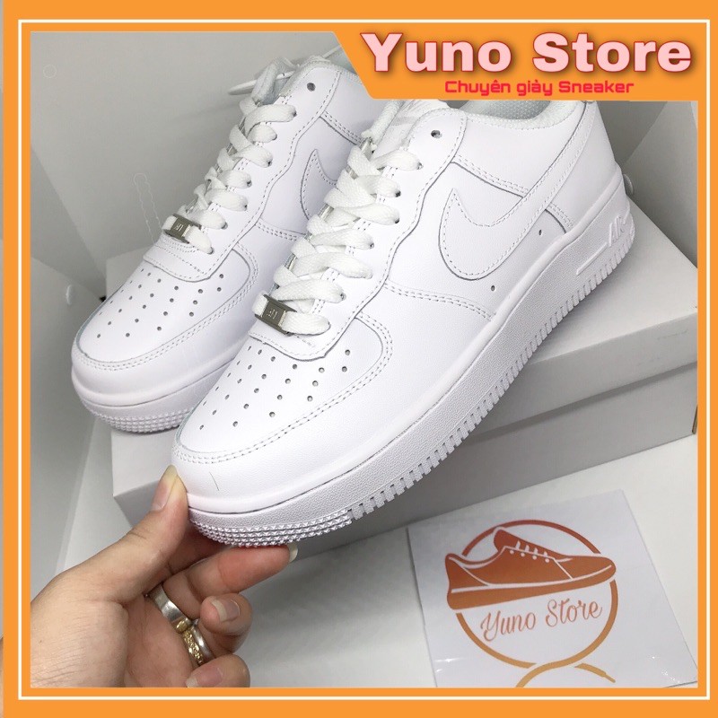 Giày Thể Thao Af 1 Trắng Cao Cấp - Yuno Store