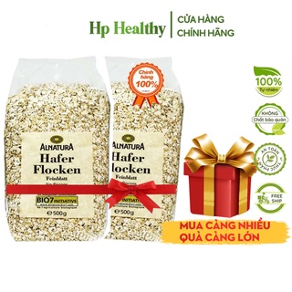 Combo 1KG Yến mạch giảm cân cán vỡ, cán dẹt nguyên chất Hafer Flocken Đức Hp Healthy Hạt Dinh Dưỡng
