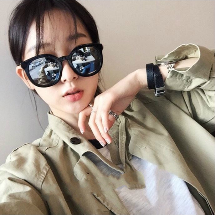 Kính mát gọng tròn phong cách vintage thời trang cho nữ | BigBuy360 - bigbuy360.vn