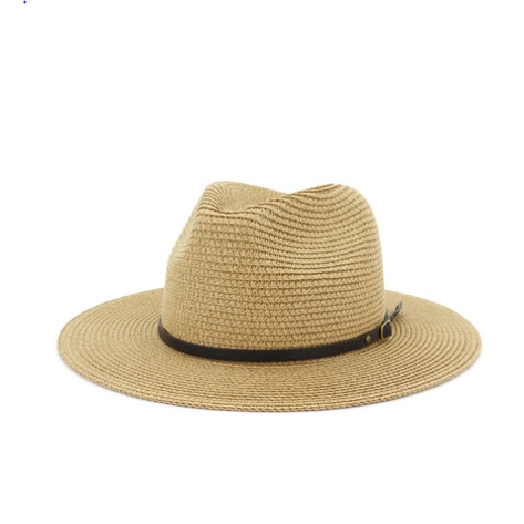 Mũ Phớt Fedora Rộng Vành 7cm Nam Nữ Mugout MC11 - Nón Phớt Phong Cách Vintage Đi Biển Chất Cói | Mũ chất HN