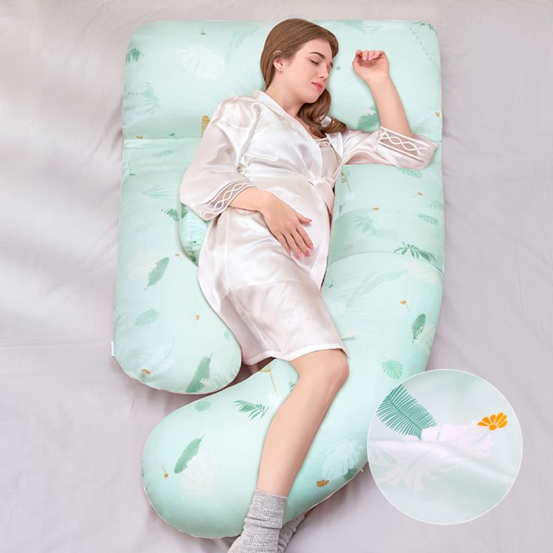 Gối chữ G- gối hạt đậu loại có hoạ tiết dùng từ lúc bầu tới sau sinh