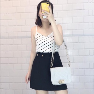 Chân váy lót quần dáng A