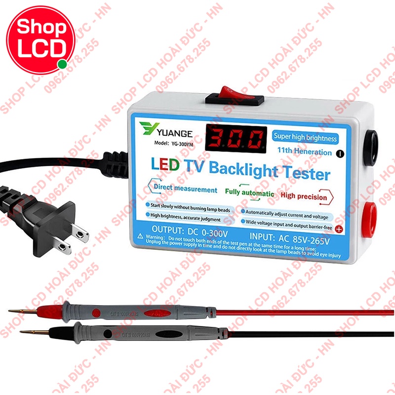 Thiết bị đo LED TiVi LCD, Model: DLV300 và YG-300YO.