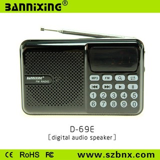 Máy nghe nhạc D68-69e-Nghe thẻ nhớ usb,Đài Fm-Nhìn cực đẹp