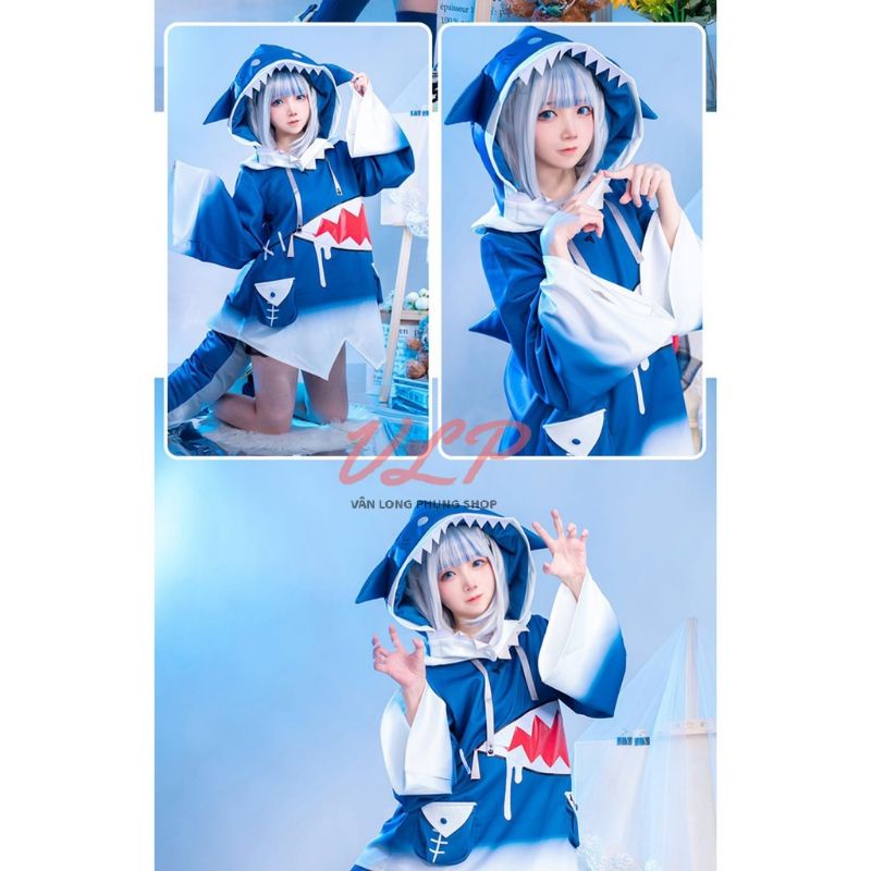 _Bộ Cosplay hoá thân thành nhân vật Gawr Gura