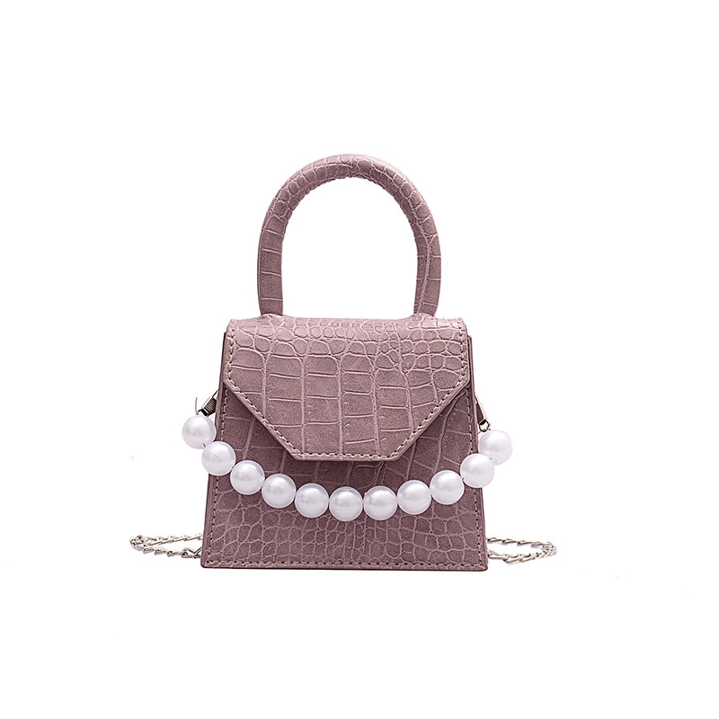 Túi đeo chéo IELGY họa tiết da vân cá sấu phong cách thời trang thanh lịch cho nữ