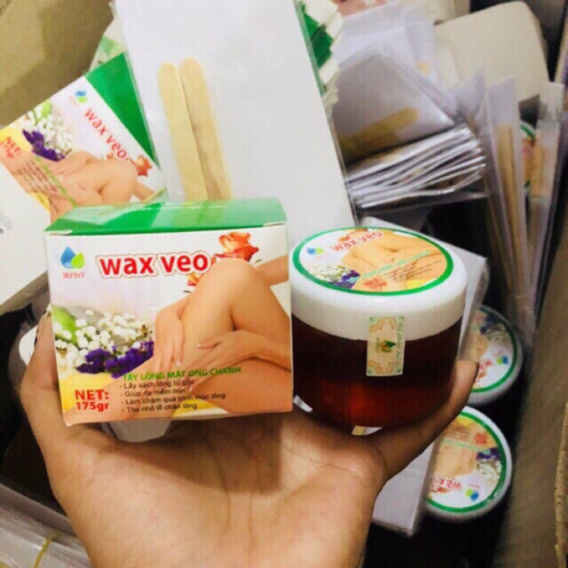 Wax Veo 🤫 Chính hãng Ngân Bình 100% -  wax lông an toàn, hiệu quả