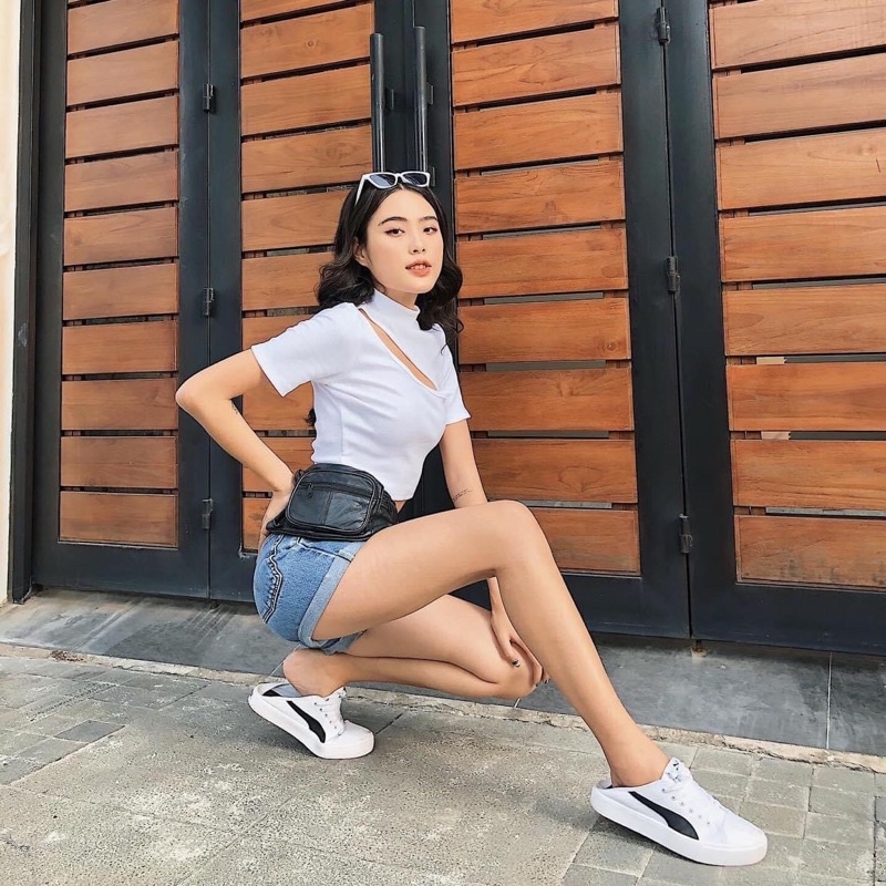 Hàng chính hãng - Giày đạp gót Puma mule cực hot