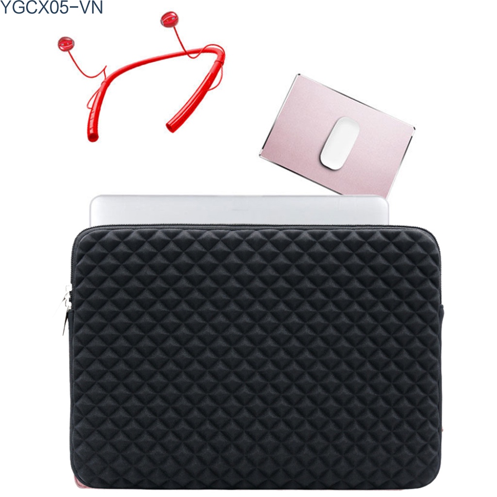 Túi Đựng Laptop Chống Sốc Chống Thấm Nước Họa Tiết Kim Cương Cho Macbook 13 Inch | BigBuy360 - bigbuy360.vn