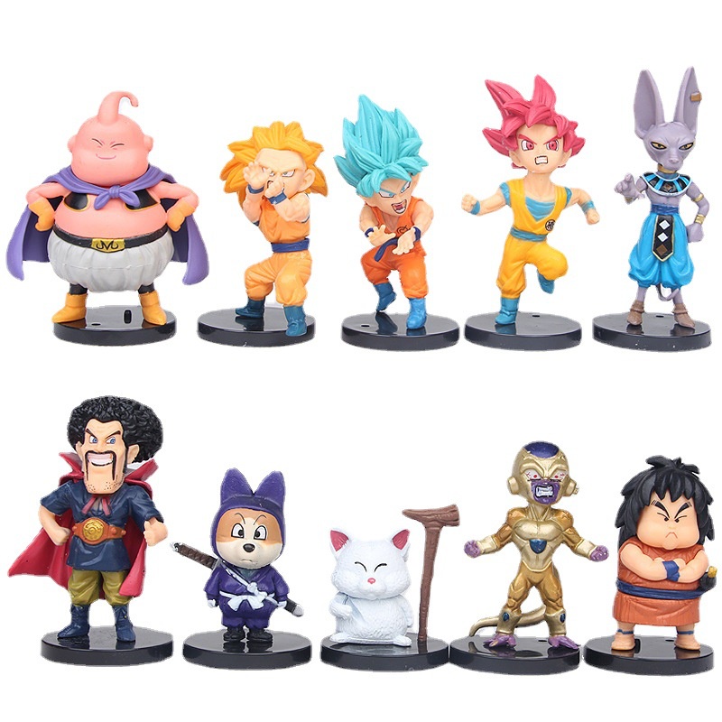 21 kiểu dragon ball z son goku kakarotto vegeta trunks majin buu gold frieza super saiyan q phiên bản pvc action figures mô hình búp bê đồ chơi