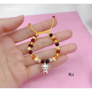 Vòng tay cho bé🍁FREESHIP🍁Vòng hô phách tà [vong cho be]