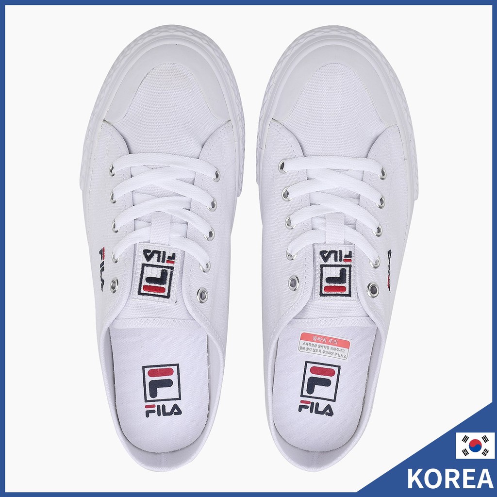 [FILA] Classic Kicks B Mule Lace, Slip On, Bloafer (Trắng, Đen, Màu be, Vàng, Xanh lục)