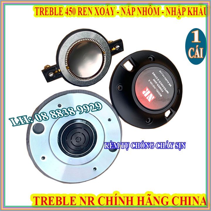 CỦ TRÉP 450 NR CHÍNH HÃNG REN XOÁY TỪ 115 COIL 450 NẮP NHÔM CAO CẤP NHẬP KHẨU - GIÁ 1 LOA