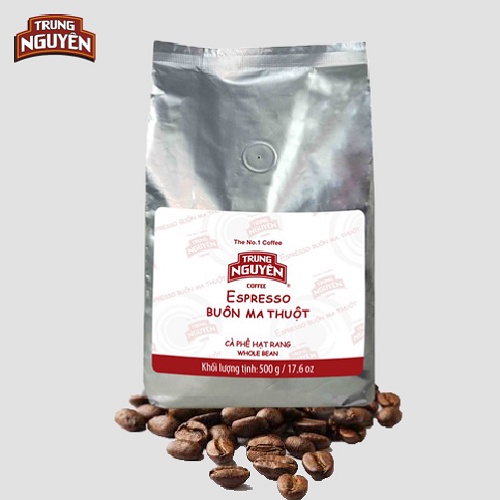 [Trung Nguyên E-coffee Chính Hãng] Cà phê Espresso - Buôn Ma Thuột - 500gr