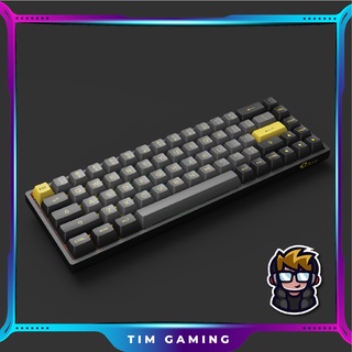 Bàn phím cơ AKKO 3068B Multi-modes Black Gold (Bluetooth 5.0 / Wireless 2.4Ghz / Hotswap / Foam tiêu âm / CS Jelly)