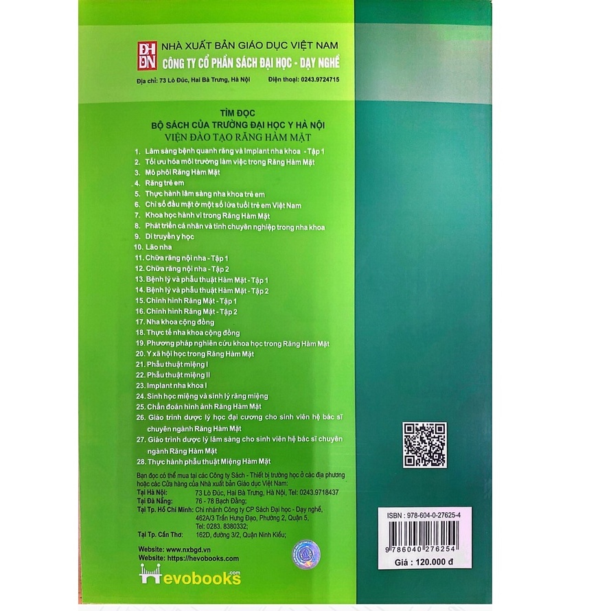 Sách - Nha khoa cộng đồng ( NXB Giáo dục Việt Nam )
