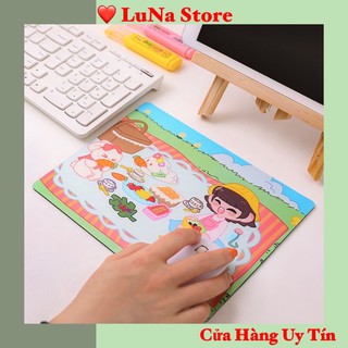 (FREE SHIP) Lót chuột siêu nhạy siêu dễ thương LUNA 558