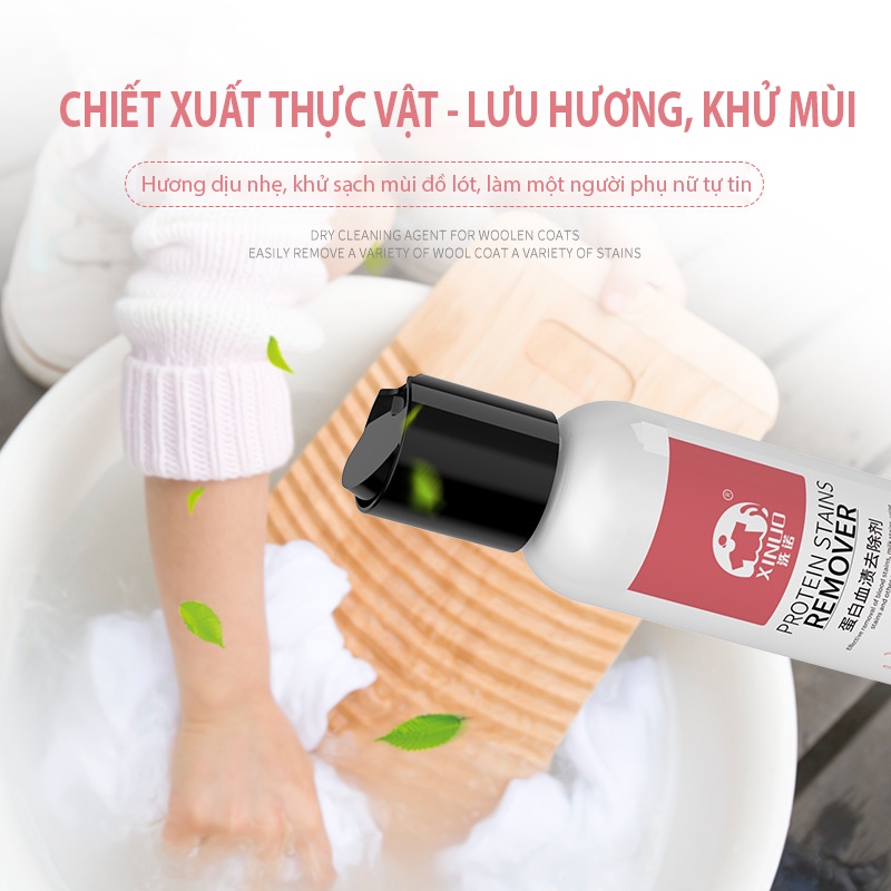 Nước Giặt Màu Máu Đồ Lót Xinuo - Chai 100ml