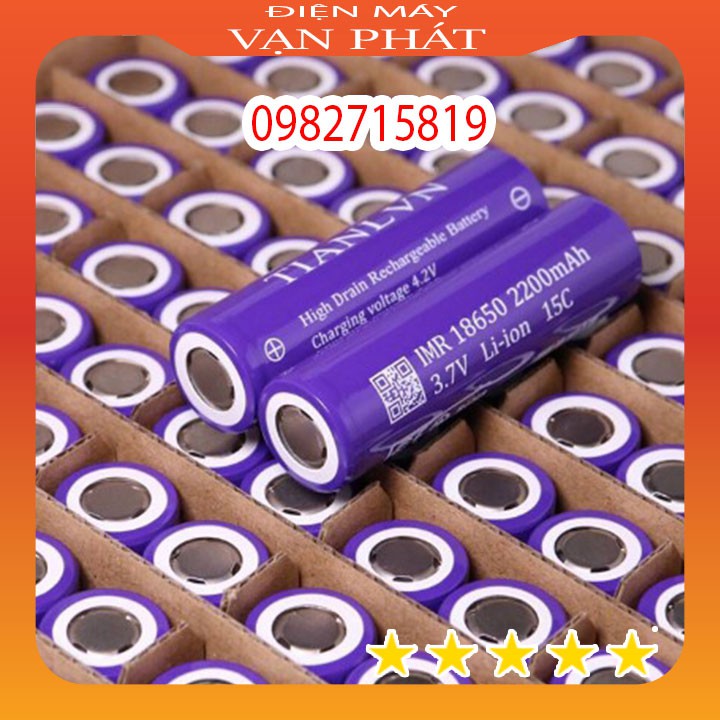 Cell pin 18650 Tianlvn 2200mah-15C (Xả 30A) P059