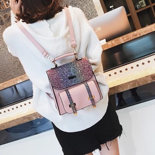 (ORDER) Balo nhũ Bling Bling lấp lánh