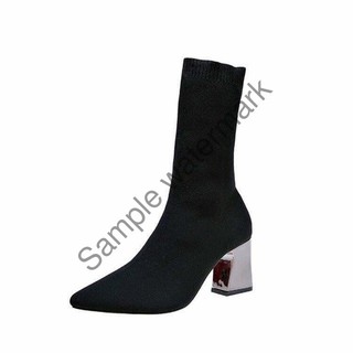 Bốt len GÓT BẠC hót