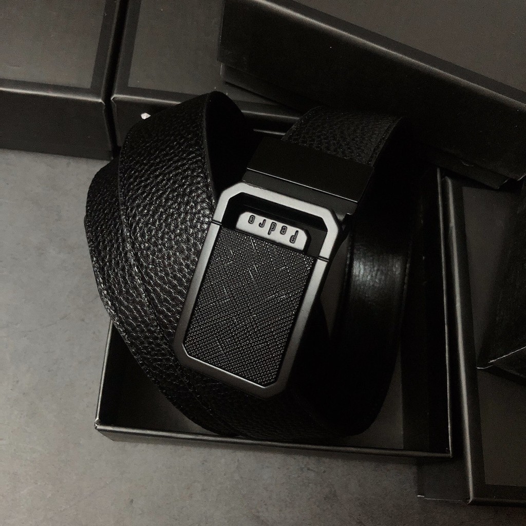 Nịt Pedro logo cắt góc - NN139