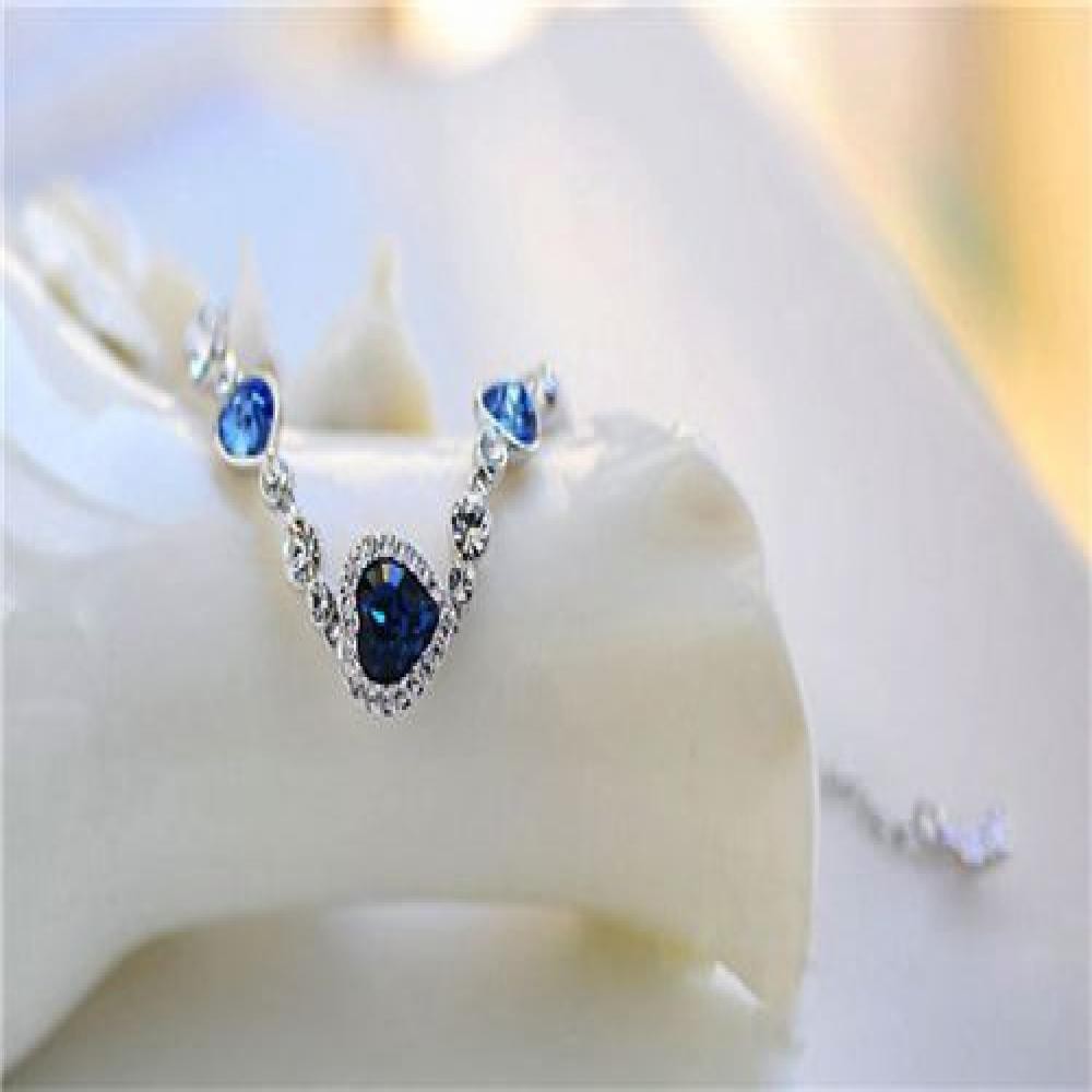 Vòng tay hợp kim đính đá hình trái tim thanh lịch cho nữ | BigBuy360 - bigbuy360.vn