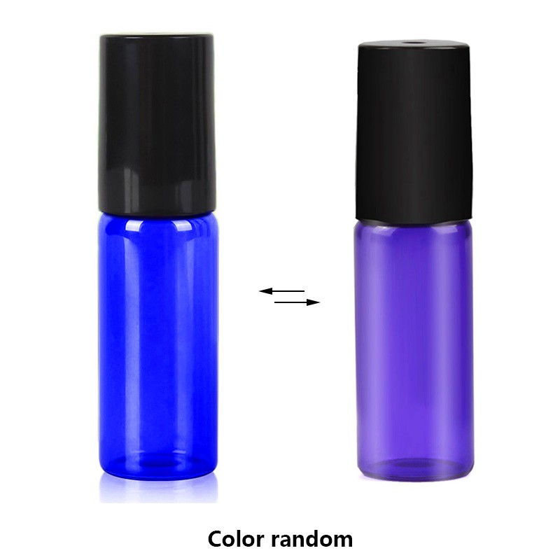 [Hàng mới về] Chai thủy tinh dạng lăn dung tích 5ml đựng nước hoa/tinh dầu đa năng