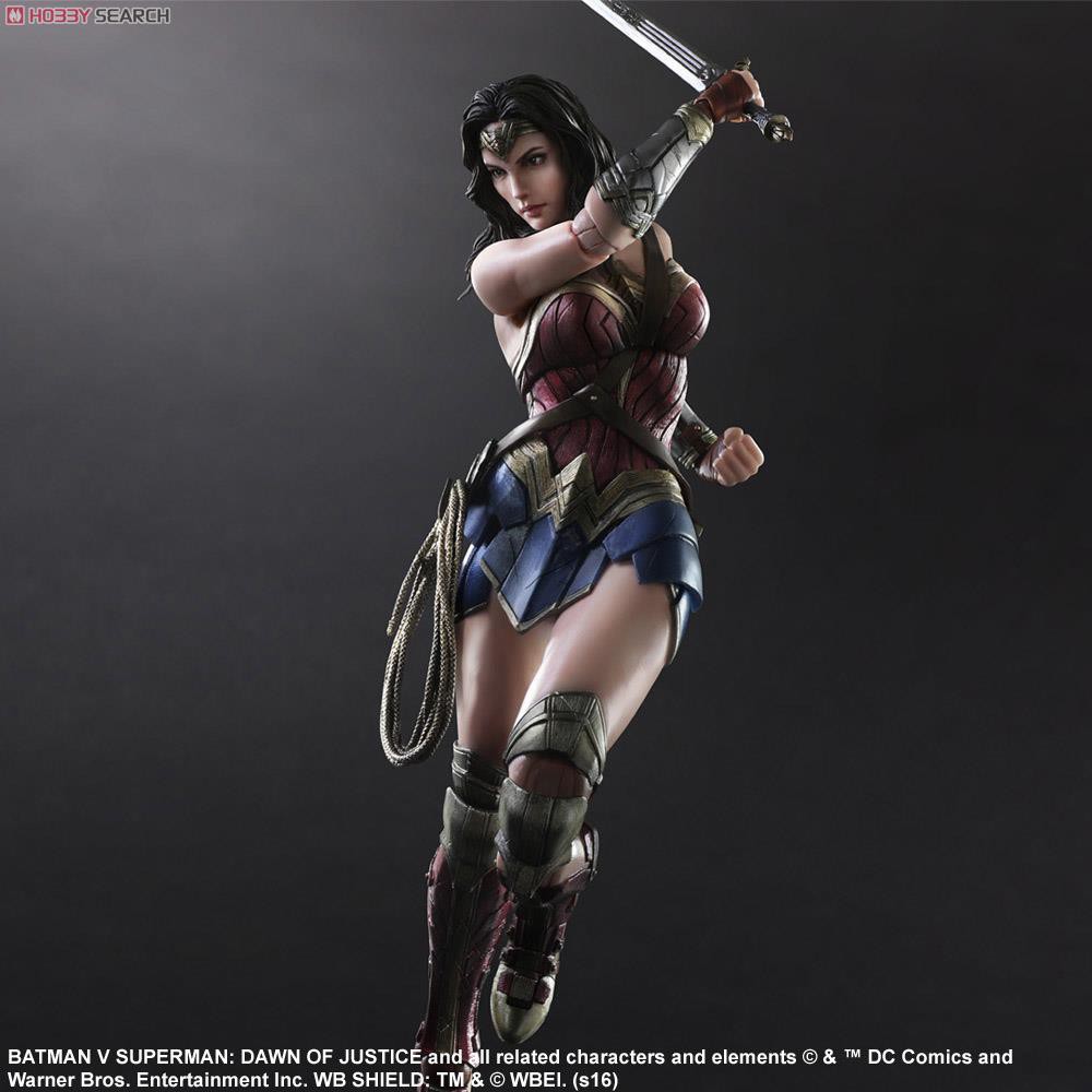 [Chính Hãng]Mô Hình Play Arts Kai Wonder Woman - Batman v Superman - Dawn of Justice version