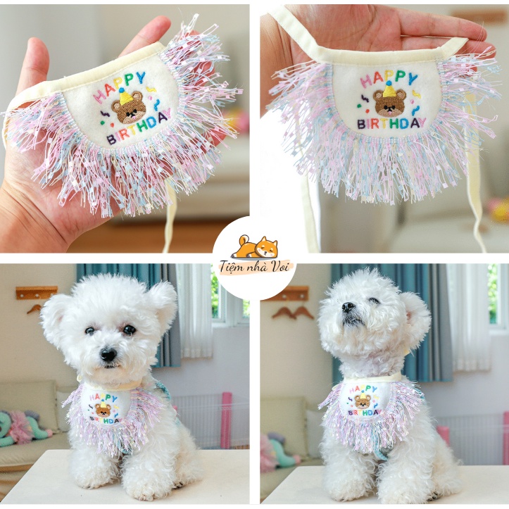 YẾM SINH NHẬT *HAPPY BIRTHDAY* DỄ THƯƠNG CHO THÚ CƯNG