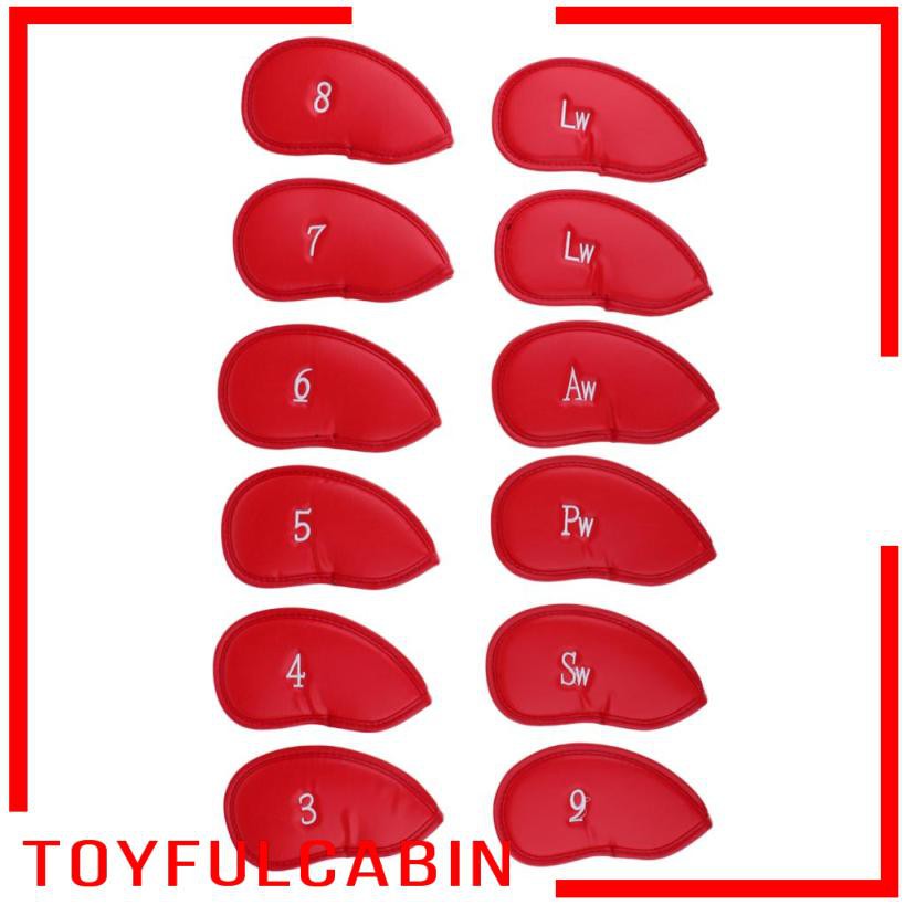 Set Bọc Đầu Gậy Đánh Golf Bằng PU Thay Thế Tiện Dụng