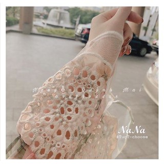 Váy ren dập cao cấp