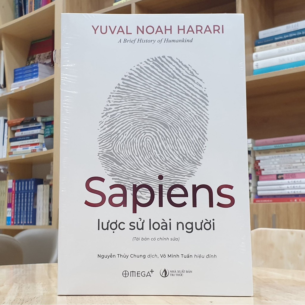 Sách - Sapiens Lược Sử Loài Người - Bìa mềm Tái bản 2021 [Alphabooks]