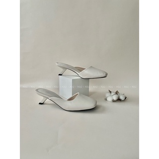 EVA HIGH HEELS - Guốc Gót Xéo